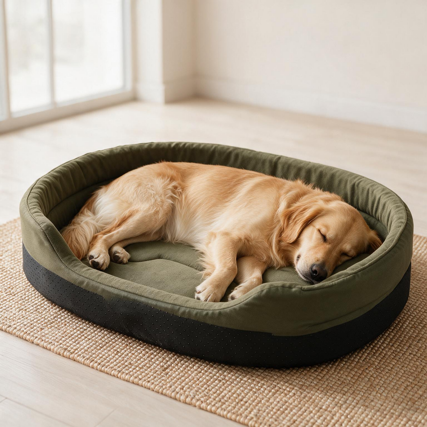 Orthopädisches Hundebett mit Memory-Schaum