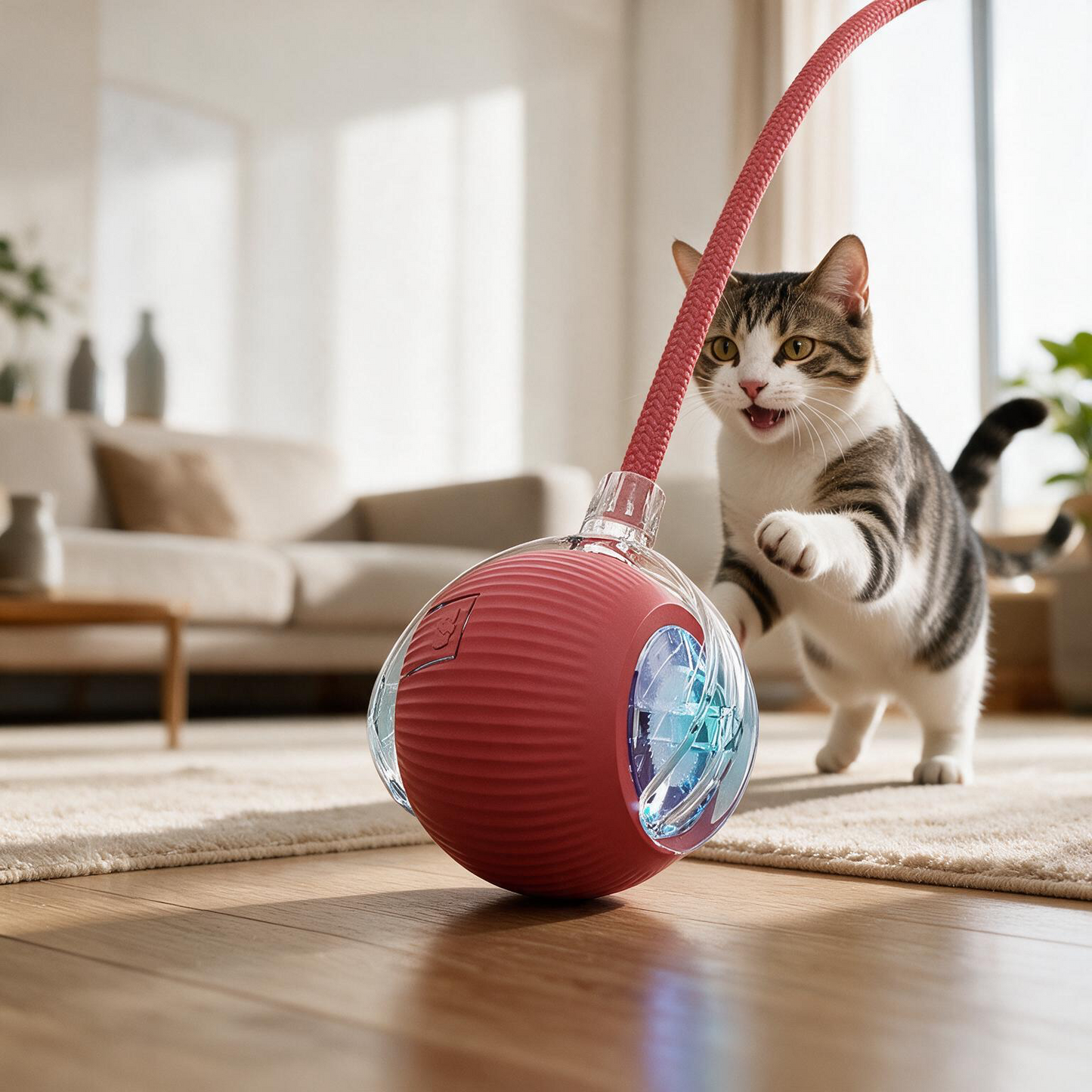 Interaktiver Spielball für Hunde & Katzen