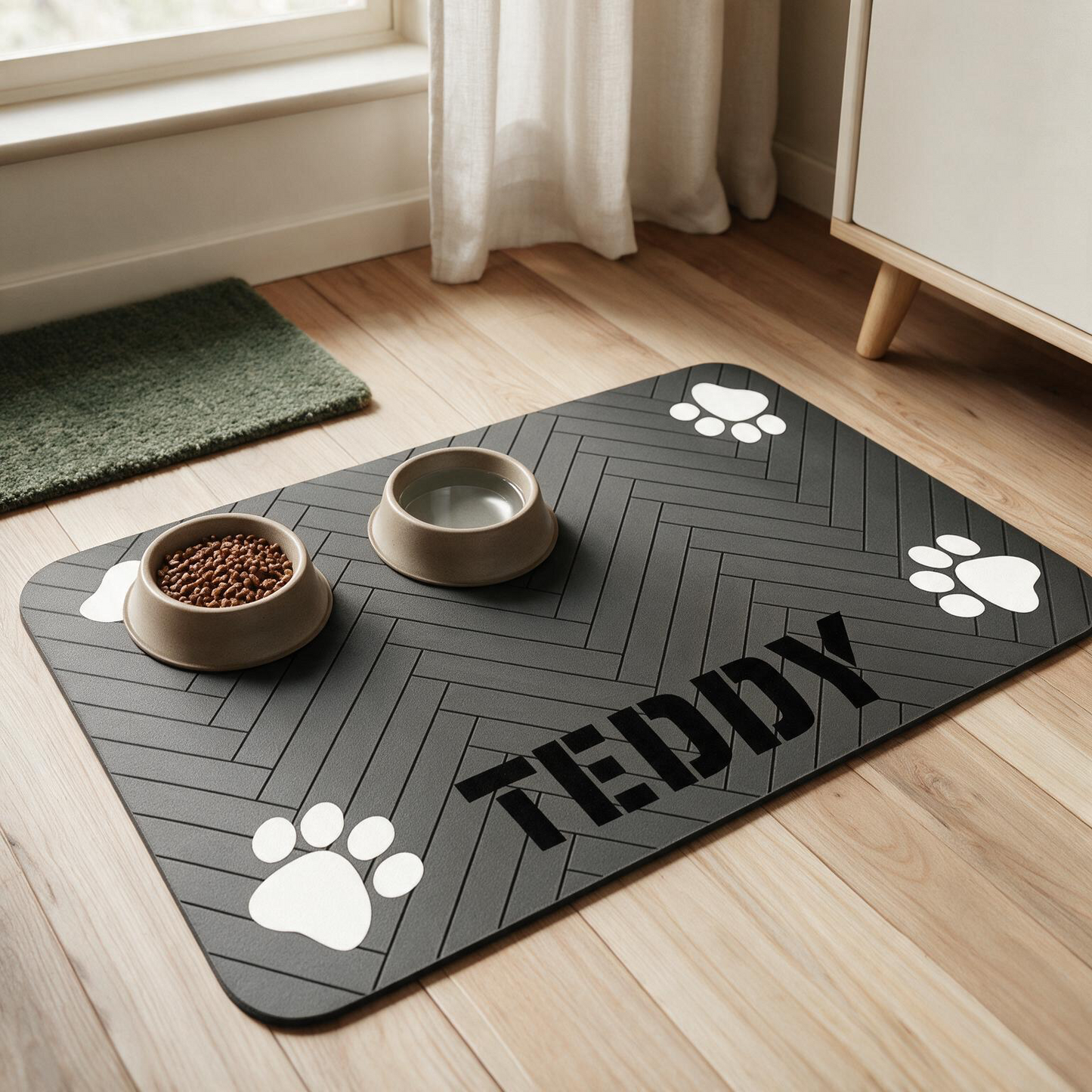 Personalisierte Futtermatte für Hunde & Katzen